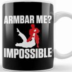 Baskı Dükkanı Armbar Me Impossible Funny Bjj Jiu Jitsu Mma Kupa