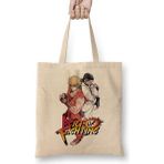 Baskı Dükkanı Art Of Fighting Ryo E Robert Bez Çanta