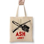 Baskı Dükkanı Ash Army Evil Dead Bez Çanta