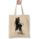 Baskı Dükkanı Assassins Creed Dark Black Bez Çanta
