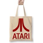 Baskı Dükkanı Atari Logo Oyun Game Over Atari Bez Çanta