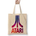 Baskı Dükkanı Atari Oyun Game Ower Bez Çanta