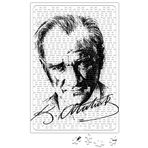 Baskı Dükkanı Atatürk İmzalı 1 240 Parça Puzzle