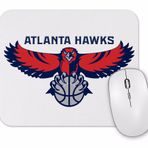 Baskı Dükkanı Atlanta Hawks Old School Mouse Pad