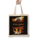 Baskı Dükkanı Attack On Titan Attack On Dominus Bez Çanta
