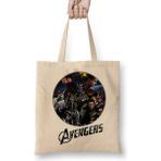 Baskı Dükkanı Avengers Bez Çanta