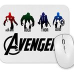 Baskı Dükkanı Avengers Iron Man Hulk Thor Captain Amerika Mouse Pad