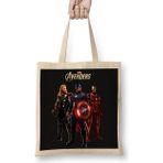 Baskı Dükkanı Avengers Os Vingadores Bez Çanta