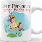Baskı Dükkanı Babalar Günü Babaya Hediye 029 Kupa