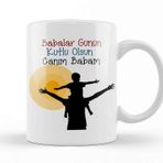 Baskı Dükkanı Babalar Günü Babaya Hediye 069 Kupa Bardak