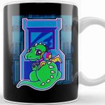 Baskı Dükkanı Baby Dragon Gamer Cute & Funny Arcade Gaming Kupa