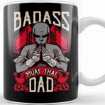 Baskı Dükkanı Badass Muay Thai Dad ,mixed Martial Arts Mma Kupa