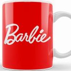 Baskı Dükkanı Barbie Logo 04 Kupa