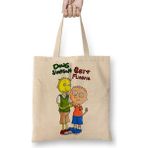 Baskı Dükkanı Bart Funnie E Doug Simpson Bez Çanta