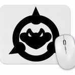 Baskı Dükkanı Battletoads Logo Preta Mouse Pad