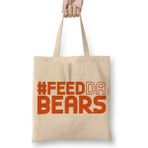 Baskı Dükkanı Bears Feed'em Bez Çanta