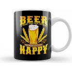 Baskı Dükkanı Beer Is Proof That God Loves Us and Wants Us Happy Kupa Bardak