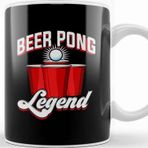 Baskı Dükkanı Beer Pong Legend Funny Beirut Beerpong College Kupa