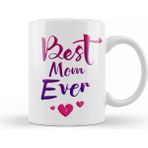 Baskı Dükkanı Best Mom Ever Anneler Günü 01 Kupa
