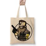 Baskı Dükkanı Big Boss Vault Boy Bez Çanta