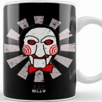 Baskı Dükkanı Billy The Puppet Retro Japanese Saw Kupa