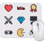 Baskı Dükkanı Blusa Gamer 01 Mouse Pad