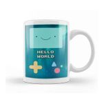 Baskı Dükkanı Bmo Hello World Adventure Time Space Galaxy Stars Aurora 01 Kupa