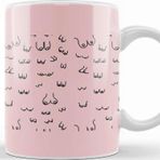 Baskı Dükkanı Boobies Funny Boobs Kupa Bardak