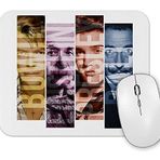 Baskı Dükkanı Bowie Einstein Presley Dali Mouse Pad