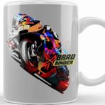 Baskı Dükkanı Brad Binder Low Poly Kupa Bardak