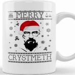 Baskı Dükkanı Breaking Bad Heisenberg Merry Chrystmeth Christmas Kupa Bardak