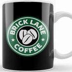 Baskı Dükkanı Brick Lane Coffee Starbucks Kupa Bardak