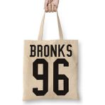 Baskı Dükkanı Bronks 96 Bez Uzun Saplı Krem Rengi Çanta