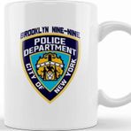 Baskı Dükkanı Brooklyn Nine Nine Nypd Badge Kupa