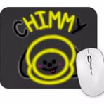Baskı Dükkanı BT21 Glowing Chimmy Bts Mouse Pad