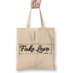 Baskı Dükkanı Bts Fake Love Bez Çanta
