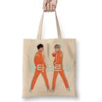 Baskı Dükkanı Bts Suga Jhope Bez Çanta