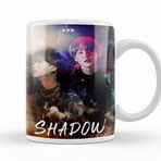 Baskı Dükkanı BTS Suga Shadow Porselen Kupa