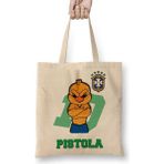Baskı Dükkanı Canarinho Pistola Bez Çanta