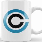 Baskı Dükkanı Capsule Logo Corpdbz Anime Vegeta Capsu Kupa