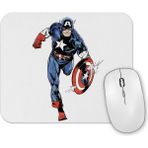 Baskı Dükkanı Captain America Splash Art Mouse Pad