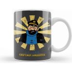 Baskı Dükkanı Captain Haddock Retro Japanese Tintin Kupa