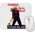 Baskı Dükkanı Captain Marvel Thanos Mouse Pad