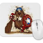 Baskı Dükkanı Captain Mouse Pad