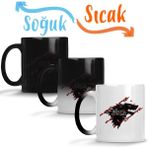 Baskı Dükkanı Casa Stark Got Winter is Coming Sihirli Porselen Kupa