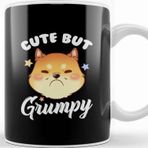 Baskı Dükkanı Cat Cute But Grumpy Cute Kitty Is Cute But Grumpy Kitten Upset Pouting Kupa Bardak