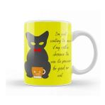 Baskı Dükkanı Cat Funny Coffee Drinks Lover Gift Quote Kupa Bardak