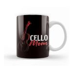 Baskı Dükkanı Cello Mom Cellist Musician Cello Player Mother Orchestra Kupa