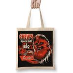 Baskı Dükkanı Chewbacca Chews Bez Çanta