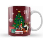 Baskı Dükkanı Chip N Dale Around The Christmas Tree Kupa Bardak